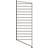 String Gavlar Golv Brun Hyllsystem 2st