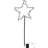 Star Trading Spiky Black Advent Star 92cm