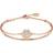 Swarovski Meteora Bangle - Rose Gold/Transparent