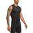 Nike Pro Dri-FIT Sleeveless Top Men - Black/White