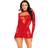 Leg Avenue Mini Dress with Long Sleeves