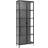 Nordal 20522 Black Glass Cabinet 80x214cm