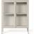 Department Large Pebble Grey Glass Cabinet 90x110cm