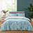 Catherine Lansfield Aruba Tropical Floral Reversible Duvet Cover White, Green