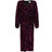 Noella Teagan Lg Dress - Fuchsia/Black