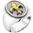 Thomas Sabo Fleur-De-Lis Ring - Gold/Silver