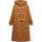 Mango Hood Wool Blend Duffle Coat - Medium Brown