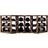 Caverack S14BPINE Half Corner 12 bottles Wine Rack 60x30cm