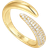 Ania Haie Sparkle Wrap Adjustable Ring - Gold/Transparent