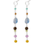 Pernille Corydon Summer Shades Earrings - Silver/Multicolour