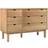 vidaXL Otta Brown Chest of Drawer 111x73.5cm