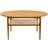 Intarsia Furniture No. 100 Naturolieret Eg Sofabord 100cm