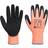 Portwest Vis-Tex Winter HR Cut Glove Nitrile Orange/Black