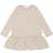 Petit Piao Rib Modal Klänning - Rose Fawn (PP306)