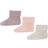 mp Denmark Ida Glitter Socks 3-pack - Rose Dust (99031-853)