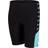 Speedo Boom Logo Splice Jammer - Black/Light Adriatic (812870F888)