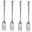 Georg Jensen Copenhagen Matt Cake Fork 16.2cm 4pcs