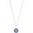 Georg Jensen Daisy Blå Halsband - 18 mm