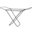 Salling Wing Drying Rack 180x55x106cm