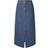 Selected Denim Midi Skirt - Medium Blue Denim