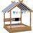 OutSunny Wooden Sandbox with Canopy