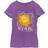 Disney Girl's I'm a Star Graphic T-shirt - Purple