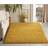 Smart Living Soft Fluffy 5cm Thick Pile Shaggy Orange