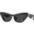 Burberry Woman BE4421U Sunglasses - Black