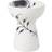 Royal Copenhagen Mega Fluted Open White/Black Vase 11cm