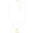 Tommy Hilfiger Heart Necklace - Gold/Transparent