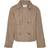 Vero Moda Vmzoa Jacket - Brown/Silver Mink