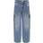 Kids Only Harmony Wide Cargo Carrot Jeans - Light Blue Denim (15277752)