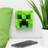 Microsoft Minecraft Kids LED Green Night Light