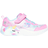 Skechers Girl's S-Lights: Unicorn Dreams Wishful Magic - Pink/Turquoise