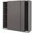 IKEA Pax/Hasvik Dark Grey Garderob 200x201.2cm