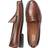 G.H.Bass Men's Larson Weejuns Moc-Toe Slip-On Loafers - Brown