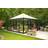 Scandic Greenhouse Frej 19m² 4mm Sort Aluminium Hærdet glas
