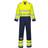 Portwest BIZ7 Bizflame Work Hi-Vis Contrast FR Coverall - Yellow/Navy