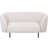 Beliani 2 Seater Curved Glam Art Deco Sofa 3 Seater