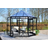 Scandic Greenhouse Odin 8m² 4mm Sort Aluminium Hærdet glas