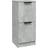 vidaXL 811177 Concrete Grey Skænk 30x70cm