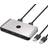 Rocketek Rocketek USS2 USB KVM Switch Box USB 3.0 2.0 Switcher 2 Port PCs Sharing 4 Devices Converter for Keyboard Mouse Printer Monitor