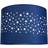 Happy Homewares Stars Decorated Children/Kids Blue Shade 25cm