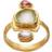 Maanesten Sara Ring - Gold/Prehnite/Tourmaline/Moonstone