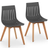 Fromm & Starck Star Seat Gray Köksstol 84cm 2st