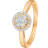 Mads Z Eleanor Ring - Gold/Diamonds