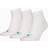 Puma Quarter Plain Socks 3-pack - White Combo