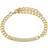 Pilgrim Heat Chain Bracelet - Gold/Transparent