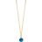 Spirit Icons Figaro Necklace - Gold/Agate/Transparent