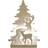 Nordic Winter Silhouette 3D White Julelampe 40cm